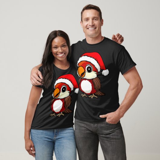 Parrots Christmas T-Shirt (Unisexe)