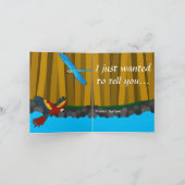 Parrots Exotiques Dans La Forêt Bonne Carte Annive (Intérieur)