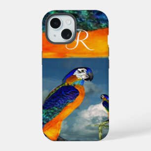 PARROTS HYPER /MONOGRAMME D'ARA BLEU