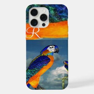 PARROTS HYPER /MONOGRAMME D'ARA BLEU