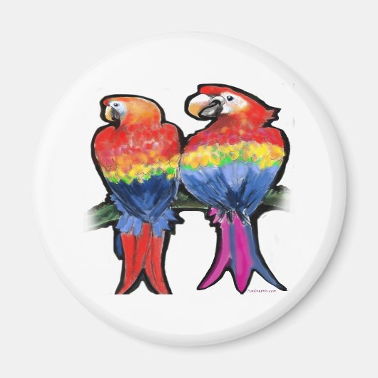 Parrots Magneet (Voorkant)