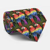 Parrots Stropdas (Opgerold)