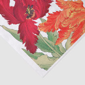 Parrottulp, ontkoppeling van Floral Tissuepapier (Detail)