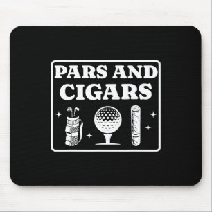 Pars En Sigaren Golf Liefhebber En Sigarenroker Pa Muismat