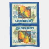 Pars Fruit Crate Art Kitchen Towel Theedoek (Verticaal)
