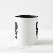 Pars, je lis les tasses de café drôles (Centre)