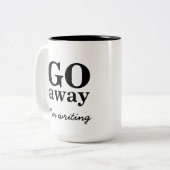 Pars, j'écris la tasse de café de l'auteur (Devant gauche)