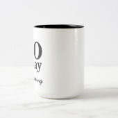 Pars, j'écris la tasse de café de l'auteur (Centre)