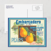 Pars Schilderachtig label Art Briefkaart (Voorkant / Achterkant)