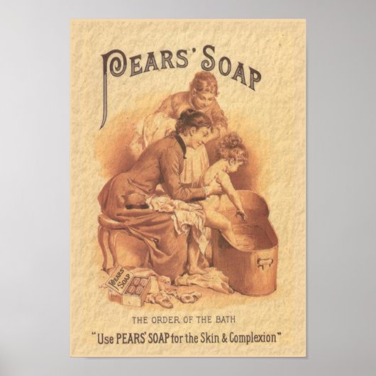 Pars Soap Bathing the Child Poster (Voorkant)
