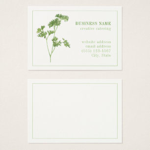 PARSLEY 3,5x2,5 Carte de visite