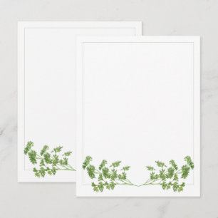 PARSLEY 4,25x5,5 Carte plate / Verticale