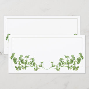 PARSLEY 8x4 Carte plate / Horizontale