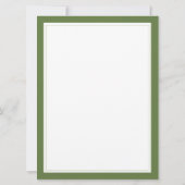 PARSLEY FRAIS 6,5x8,75 Carte plate / Vert (Dos)