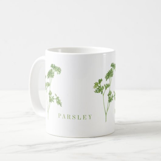 PARSLEY FRAIS Mug blanc (Devant gauche)