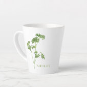 PARSLEY Latte Mug (Angle gauche)