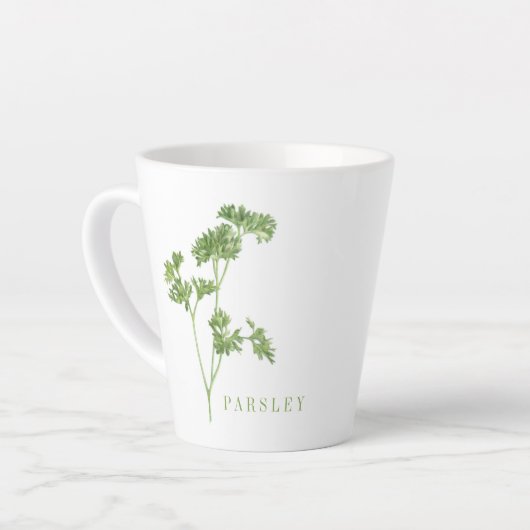 PARSLEY Latte Mug (Angle gauche)