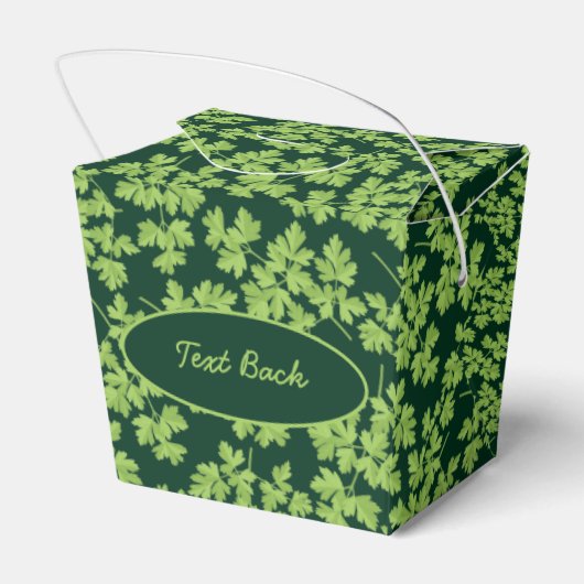 Parsley Pattern Bedankdoosjes (Achterkant)