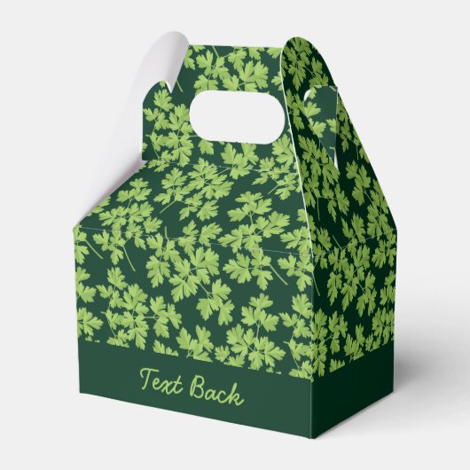 Parsley Pattern Bedankdoosjes (Achterkant)