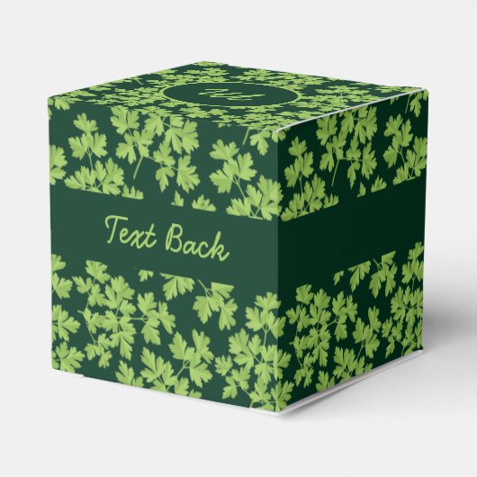 Parsley Pattern Bedankdoosjes (Achterkant)