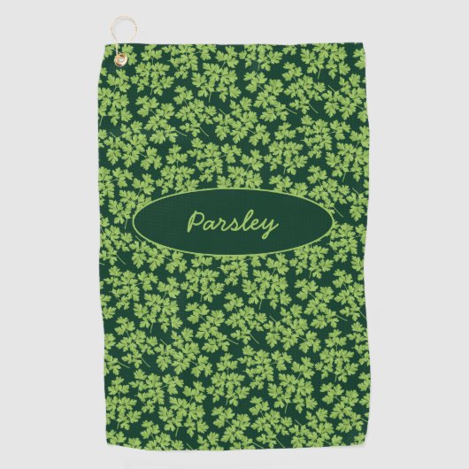 Parsley Pattern Golfhanddoek (Voorkant)
