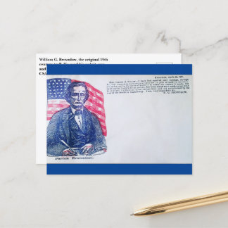 Parson Brownlow quote briefkaart