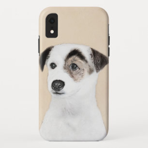Parson Jack Russell Terrier Painting - Dog Art iPhone XR Hoesje