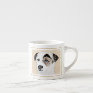Parson Jack Russell Terrier Painting - Dog Art Espresso Kop