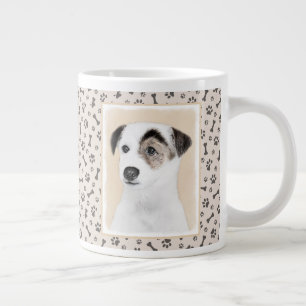 Parson Jack Russell Terrier Painting - Dog Art Extra Grote Beker