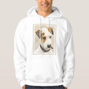 Parson Jack Russell Terrier Painting - Dog Art Hoodie