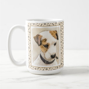Parson Jack Russell Terrier Painting - Dog Art Koffiemok