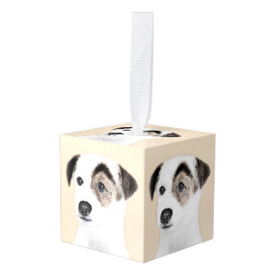 Parson Jack Russell Terrier Painting - Dog Art Kubus Ornament