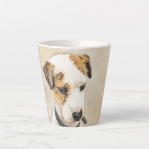 Parson Jack Russell Terrier Painting - Dog Art Latte Mok