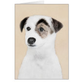 Parson Jack Russell Terrier Peinture - Chien Art (Devant)