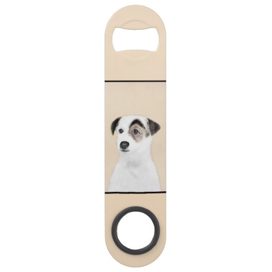 Parson Jack Russell Terrier Peinture - Chien Art (Dos)