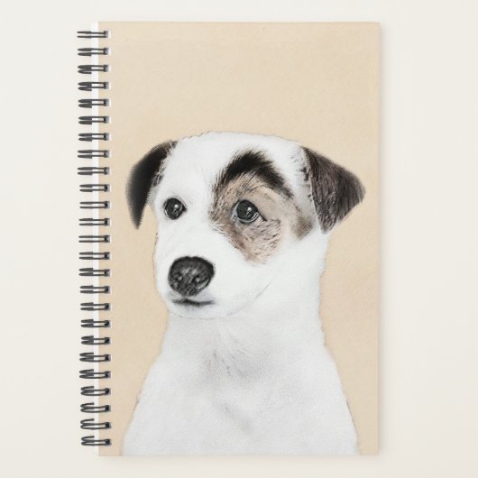 Parson Jack Russell Terrier Peinture - Chien Art (Devant)