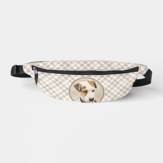 Parson Jack Russell Terrier Peinture Chien d'anima (Recto)