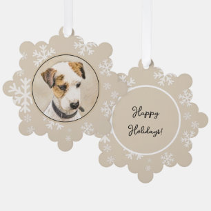 Parson Jack Russell Terrier Schilderij - Honden Ku Ornament Kaart