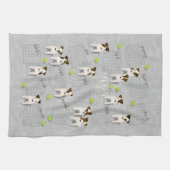 Parson Jack Russell Terriers grijs kalender 2020 Theedoek (Horizontaal)
