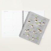 Parson Jack Russell Terriers gris calendrier 2020 (Devant avec enveloppe)