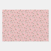 Parson Jack Russell Terriers patroon elke keer Inpakpapier Vel (Voorkant 2)