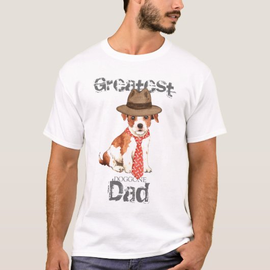 Parson Russell Dad T-shirt (Voorkant)
