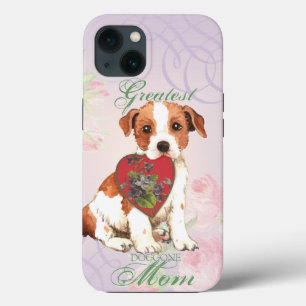 Parson Russell Terrier Heart mama iPhone 13 Hoesje