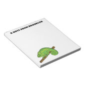 Parson's chameleon illustratie notitieblok (Schuin)