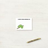 Parson's chameleon illustratie post-it® notes (Op bureau)