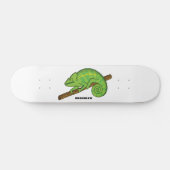 Parson's chameleon illustratie skateboard (Horizontaal)