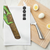 Parson's chameleon illustratie theedoek (Quarter Fold)