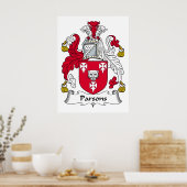 Parsons Family Crest Poster (Keuken)