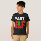 Part Elf Funny Christmas Gift T-shirt (Voorkant volledig)