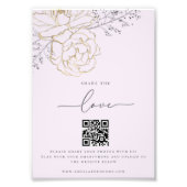 Partager Love Lilac Mariage Photo Partager QR Code (Devant)